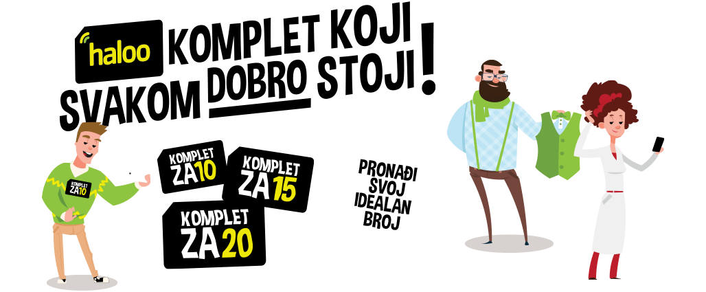 Komplet koji svakom dobro stoji